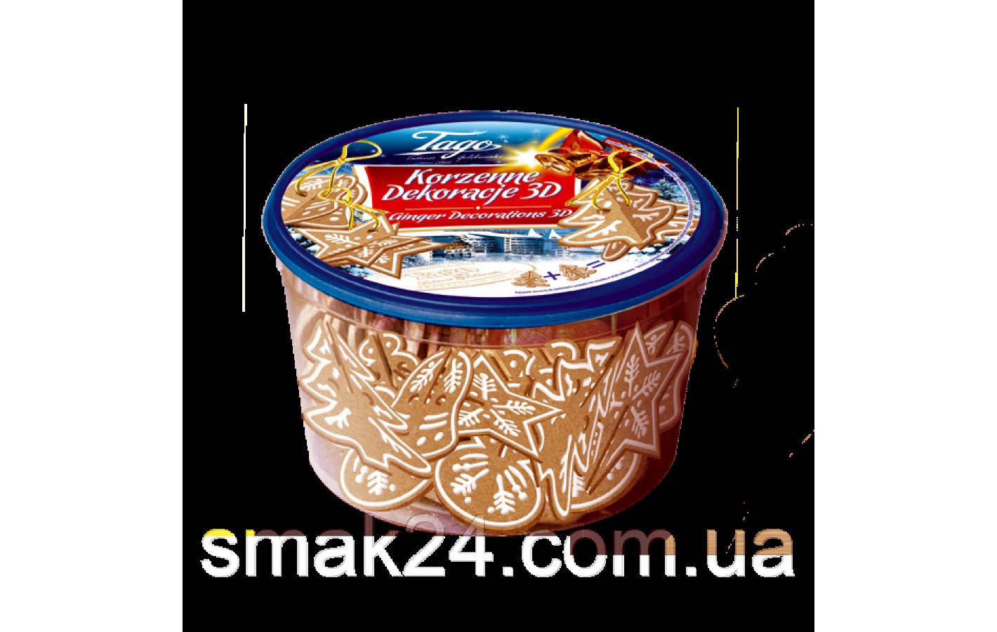Пряничные имбирные фигурки на елку Tago 250г Польша