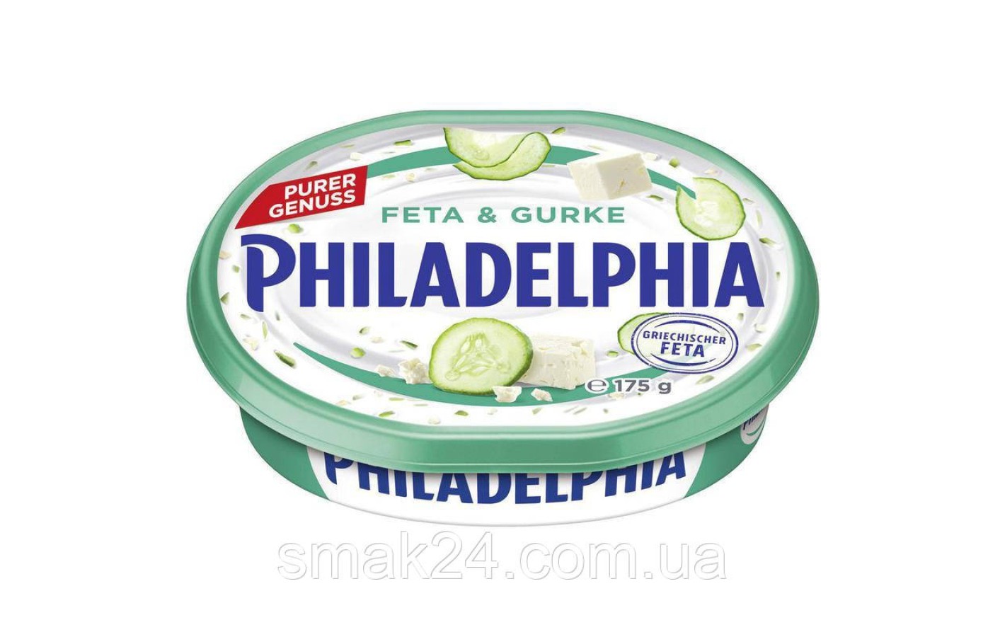 Вершковий сир фета з огірком Philadelphia Feta&Gurke 175 г Німеччина