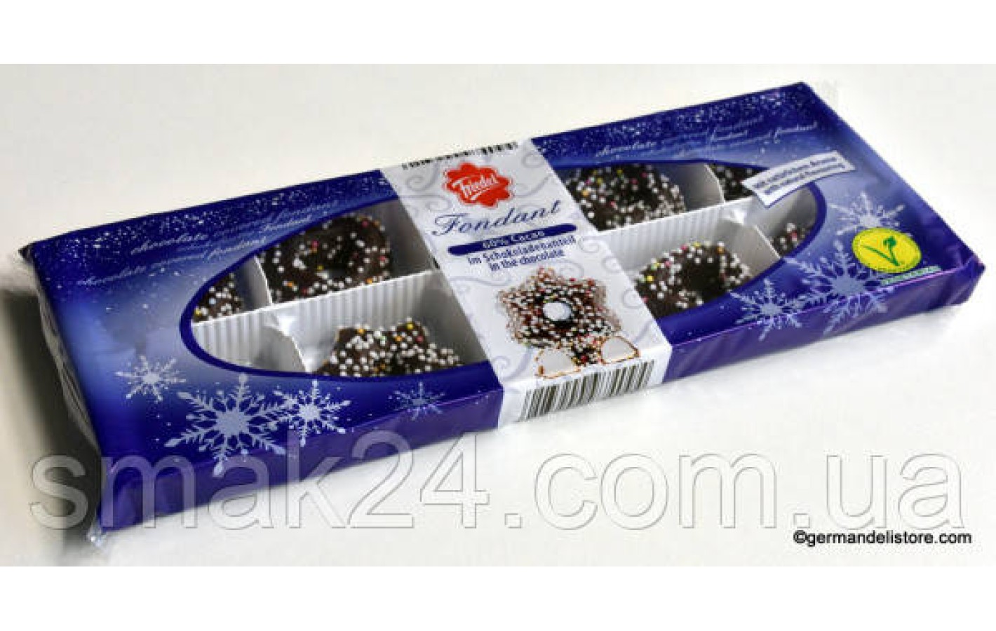 Шоколадный фондан Friedel Chocolate Covered Fondant 150г Германия