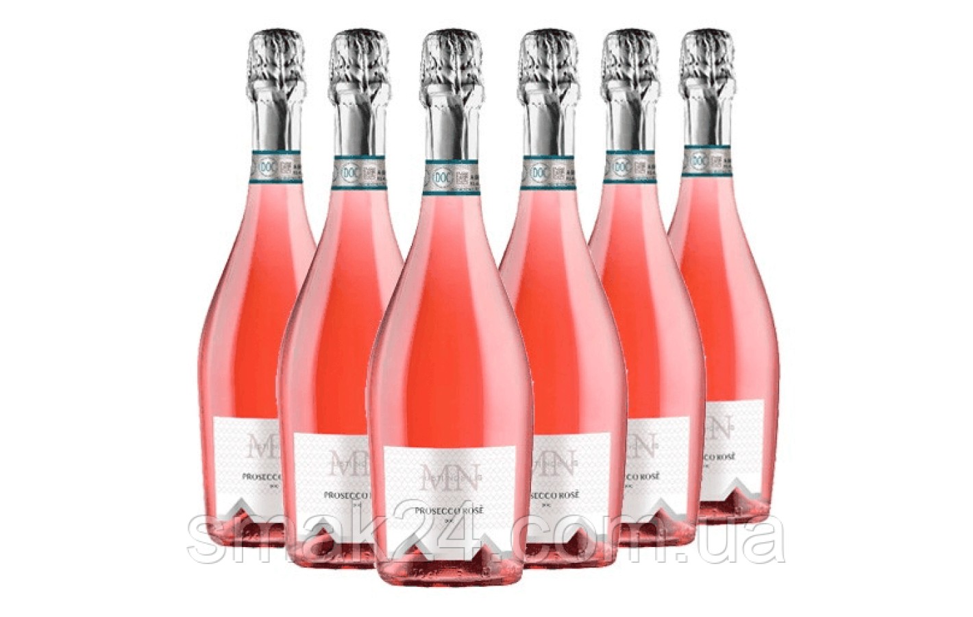Вино сухе ігристе Prosecco Musti Nobiis D. O. C. Brut Rose 0.75 Італія