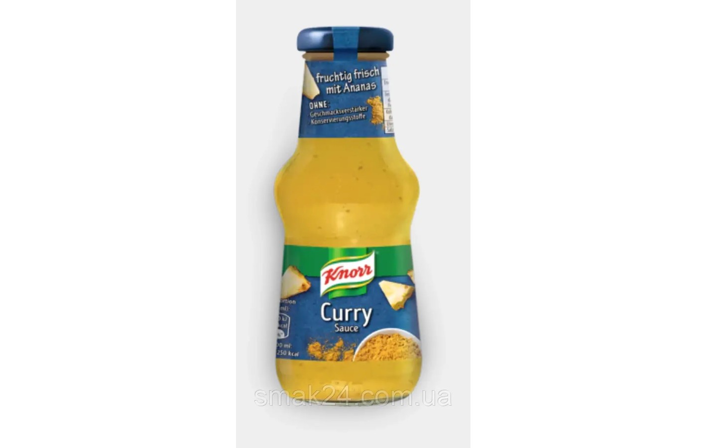 Соус Карри фруктовый бриш с ананасом Knorr Curry Sauce VEGAN 250 Германия