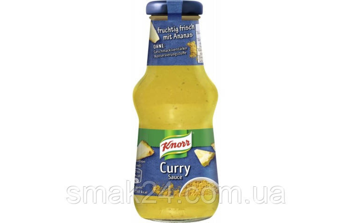Соус Карри фруктовый бриш с ананасом Knorr Curry Sauce VEGAN 250 Германия