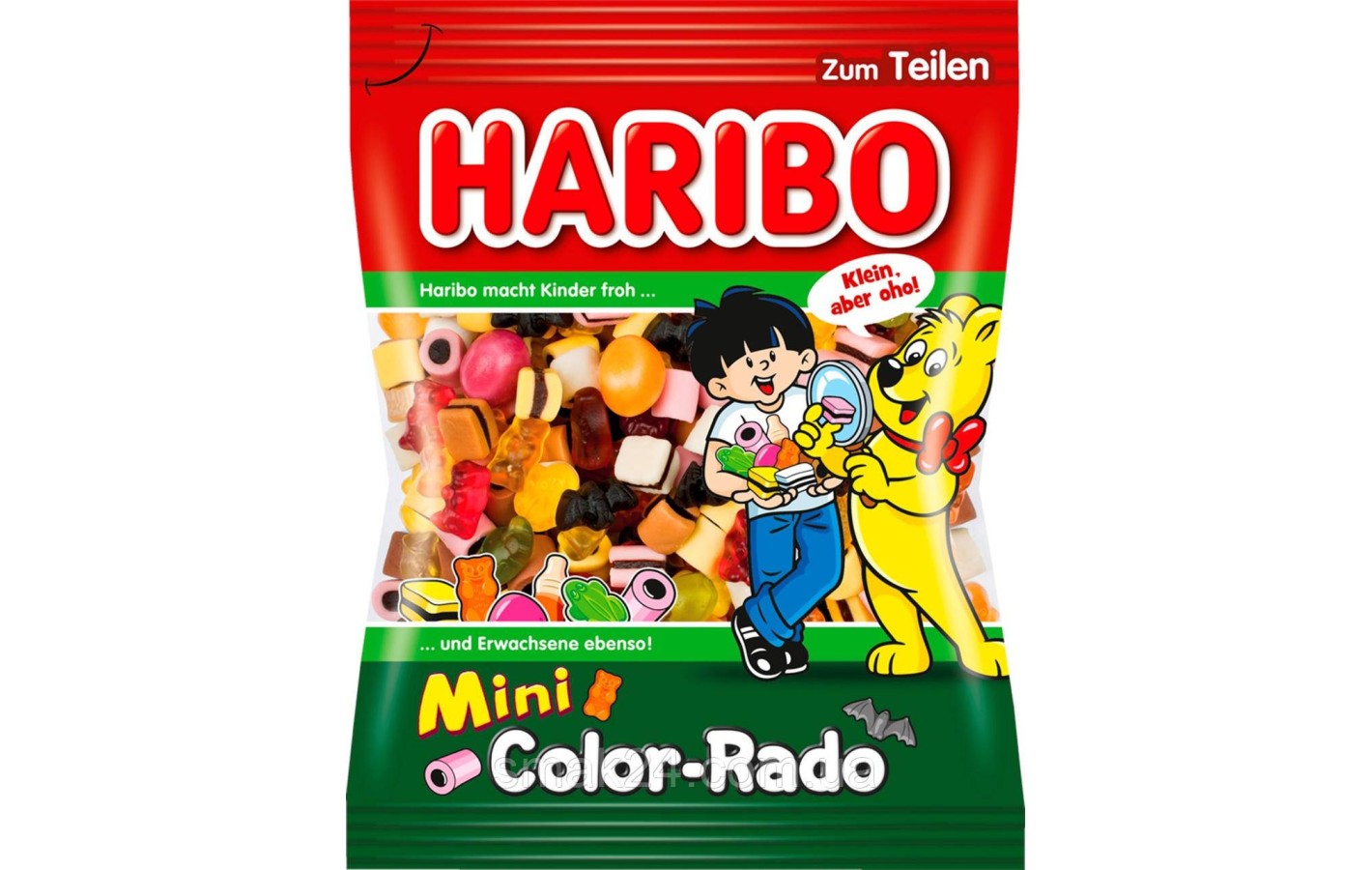 Желейні цукерки з лакрицею Haribo Mini Color-Rado Німеччина 175г