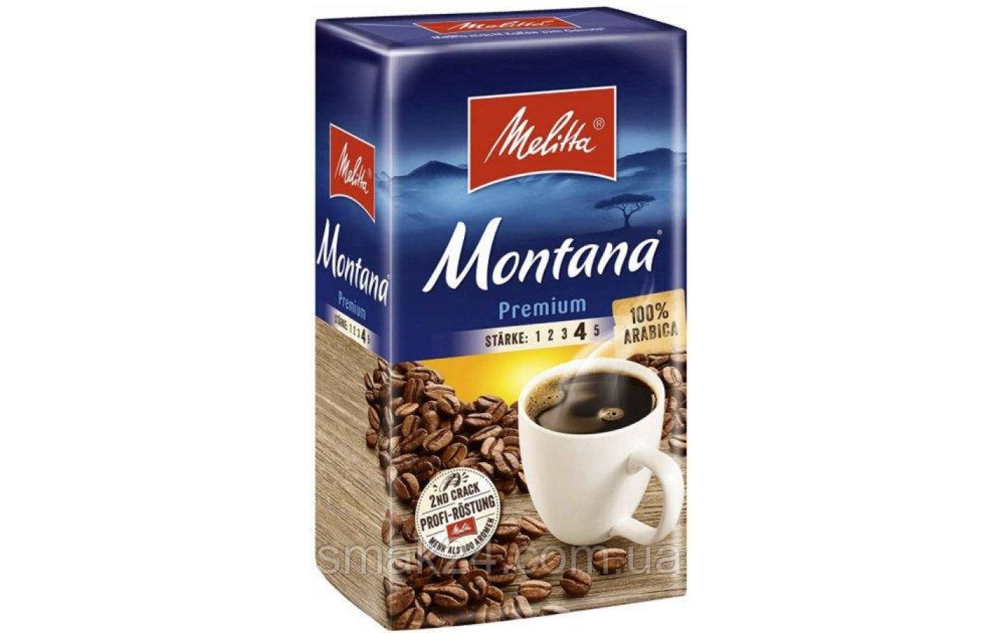 Кава мелена 100% арабіка Melitta Montana Premium, Німеччина 500г