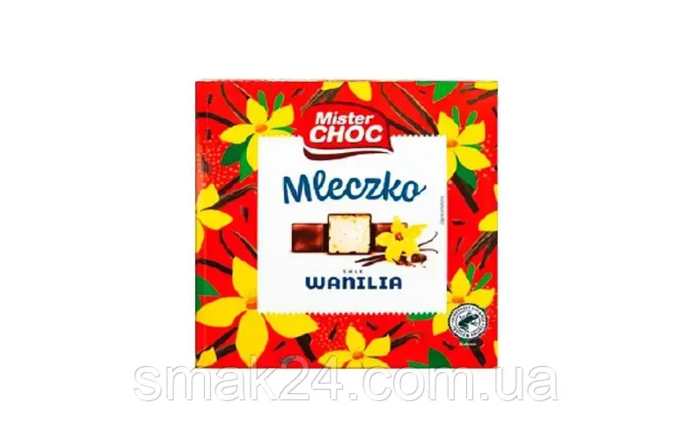 Конфеты Птичье молоко с Ванильным вкусом MISTER CHOC Mleczko Wanilia 380г Германия