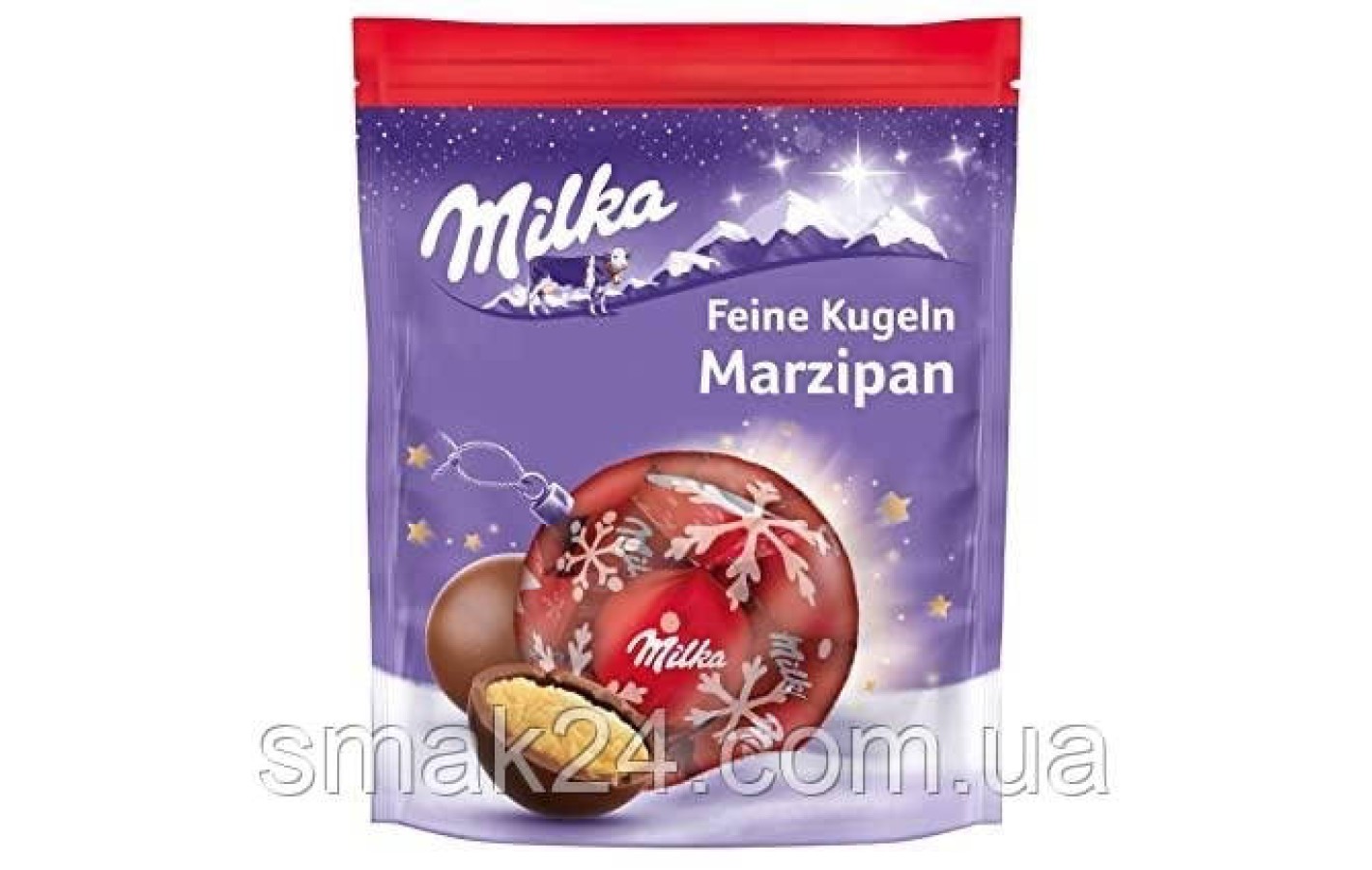 Шоколадные конфеты Марципан Milka Feine Kugeln Marzipan 90 г Швейцария