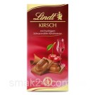 Шоколад молочний з Вишневим лікером Lindt Kirsch Liquor 100г Німеччина