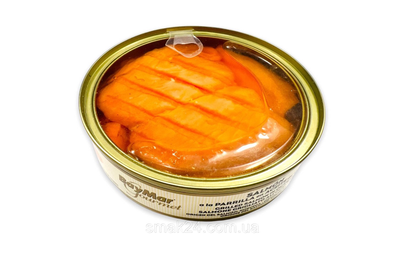 Лосось на грилі в оливковій олії BayMar Salmon Brasa en Aceite Oliva 160 г Іспанія