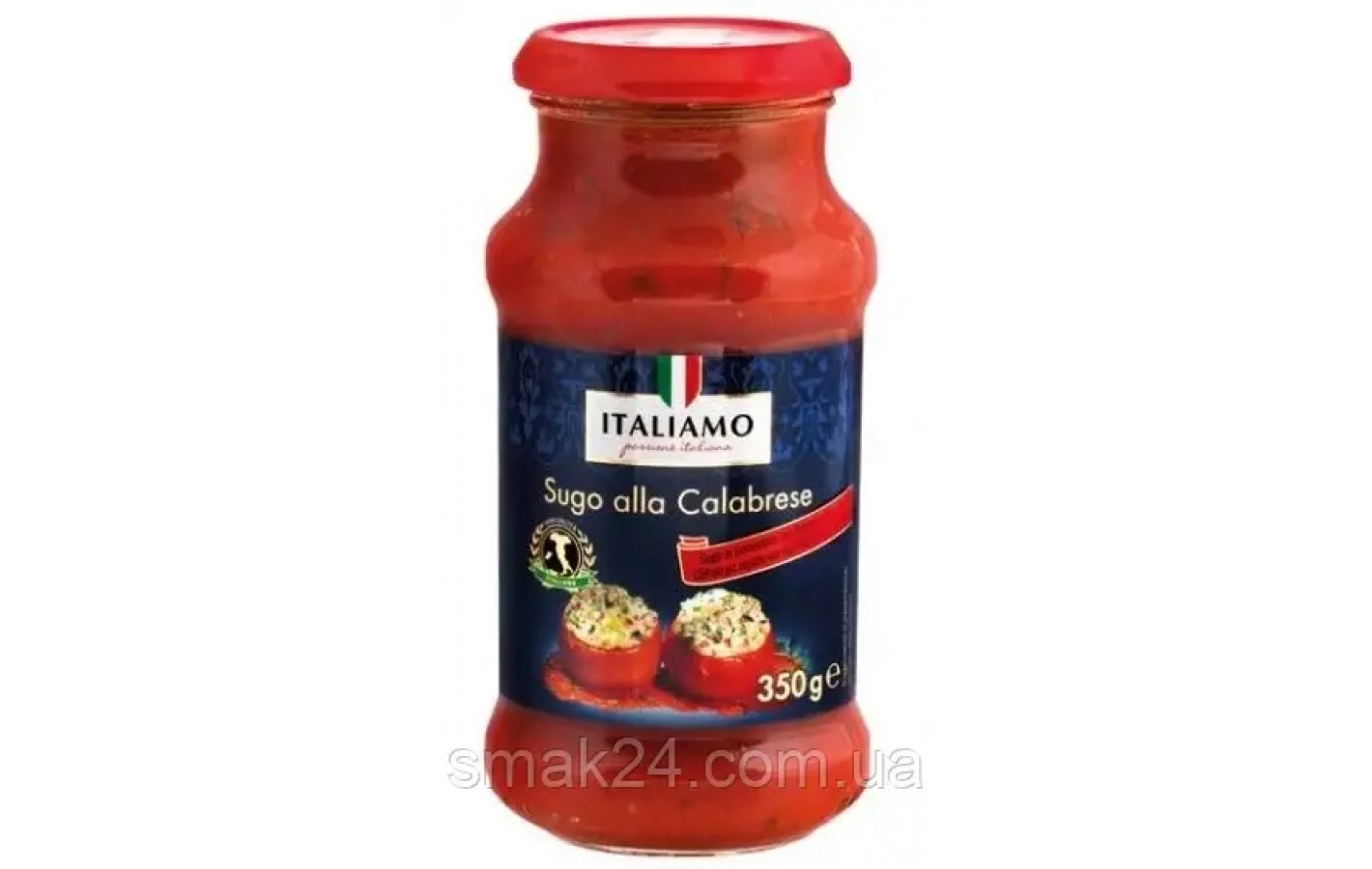 Соус с овечьим сыром пекорино, томатами и оливковым маслом Italiamo Sugo al Calabrese 350г Италия