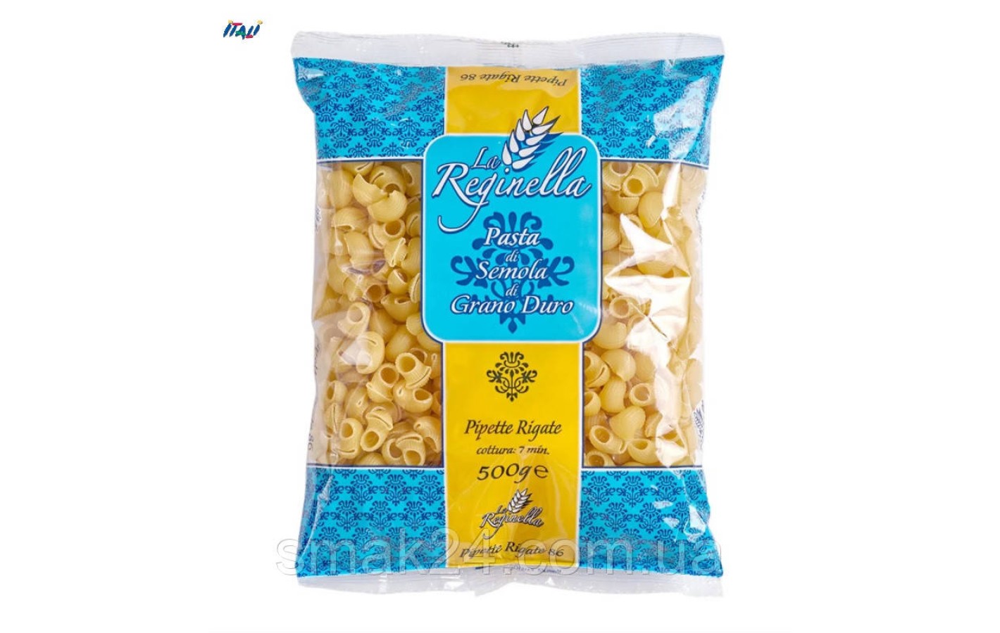 Макаронные изделия Reginella Pasta Pipette Rigate № 86 Италия 500г