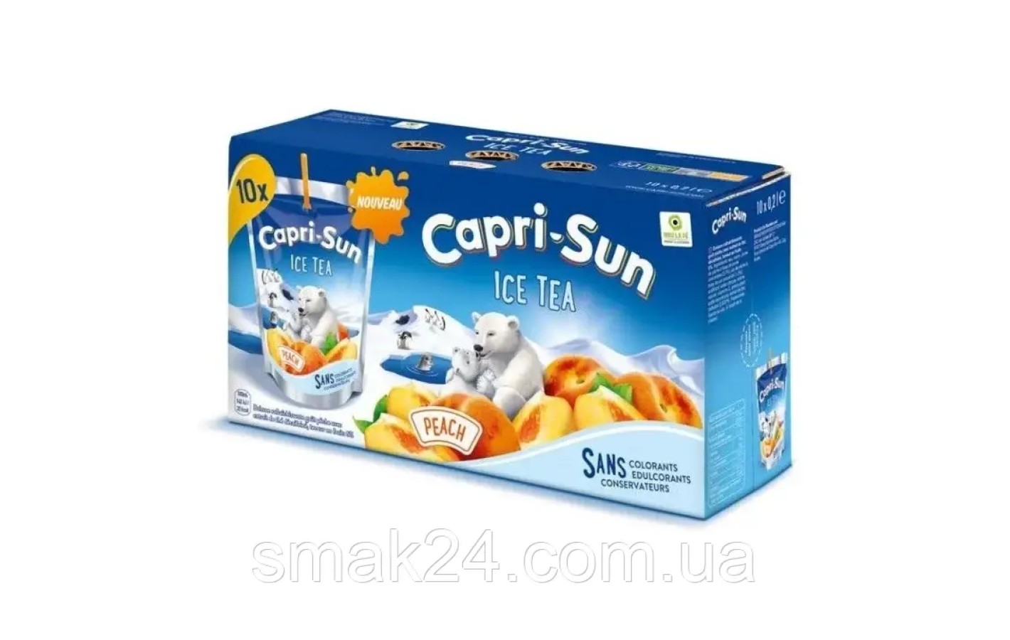 Чай холодний Персик Capri-Sun Peach 200 мл Німеччина