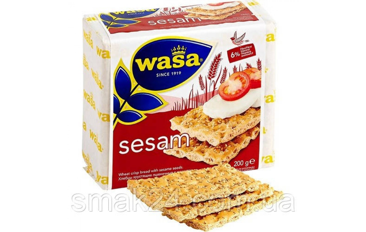 Хлібці Ряжні Wasa Original 275 г Німеччина