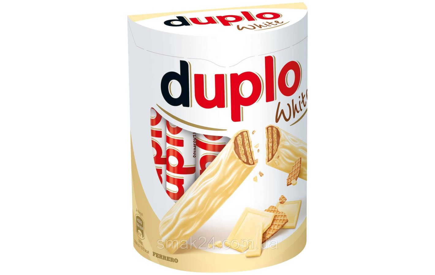 Шоколадный батончик  Ferrero Duplo White (10штx18.2г) 182г Германия