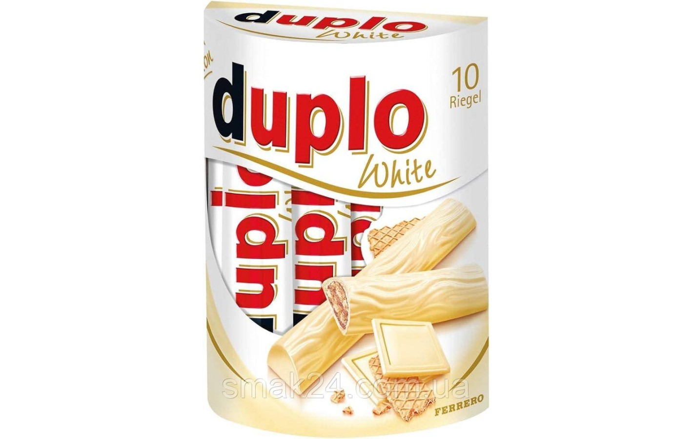 Шоколадный батончик  Ferrero Duplo White (10штx18.2г) 182г Германия