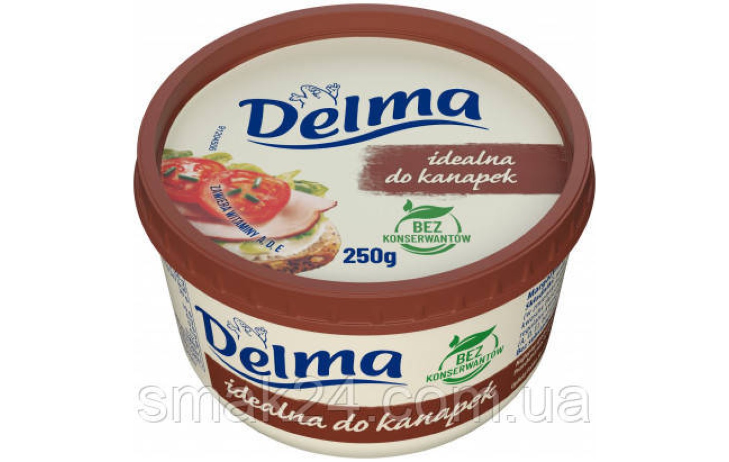 Маргарин БЕЗ КОНСЕРВАТІВ Delma Extra 39% 250 г Польща