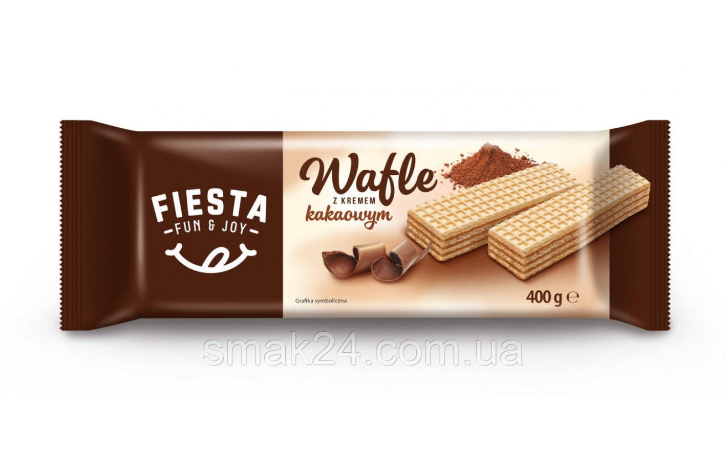 Вафлі з какао-кремом Fiesta Wafle z Kremem Kakaowym 400 г Польща