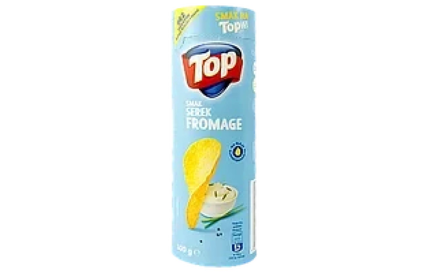Чипси без додаткових підсилювачів смаку TOP Smak Serek Fromage 100 г Польща