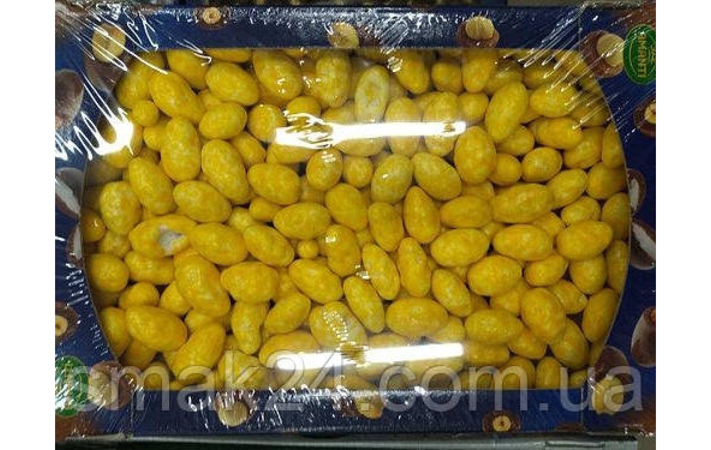 Драже с миндалем в белой глазури со вкусом лимона Amanti, 1 кг