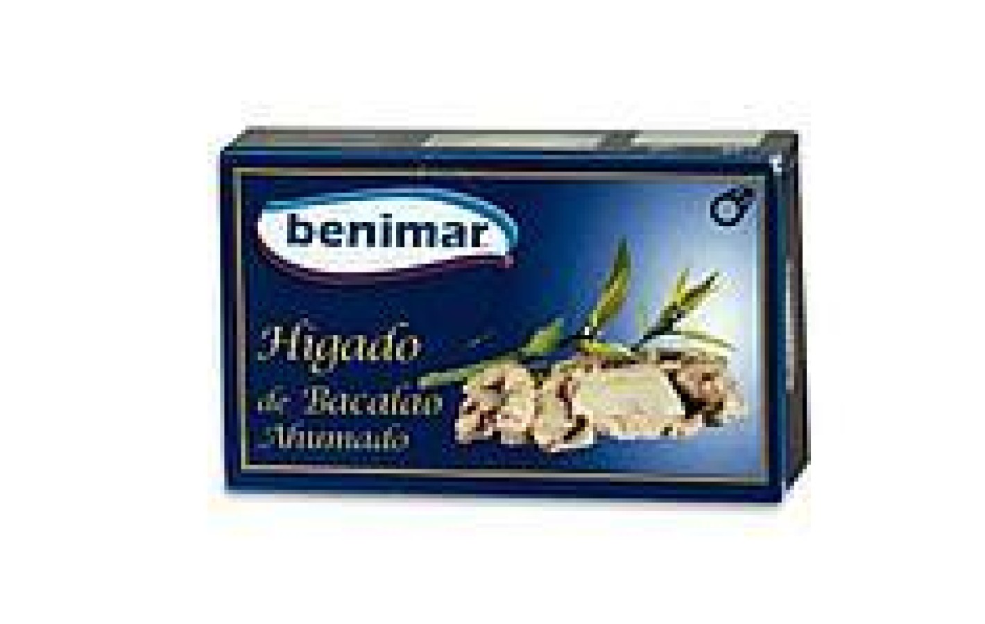 Печінка тріски копчена Benimar Higado de bacalao ahumado 100г Іспанія