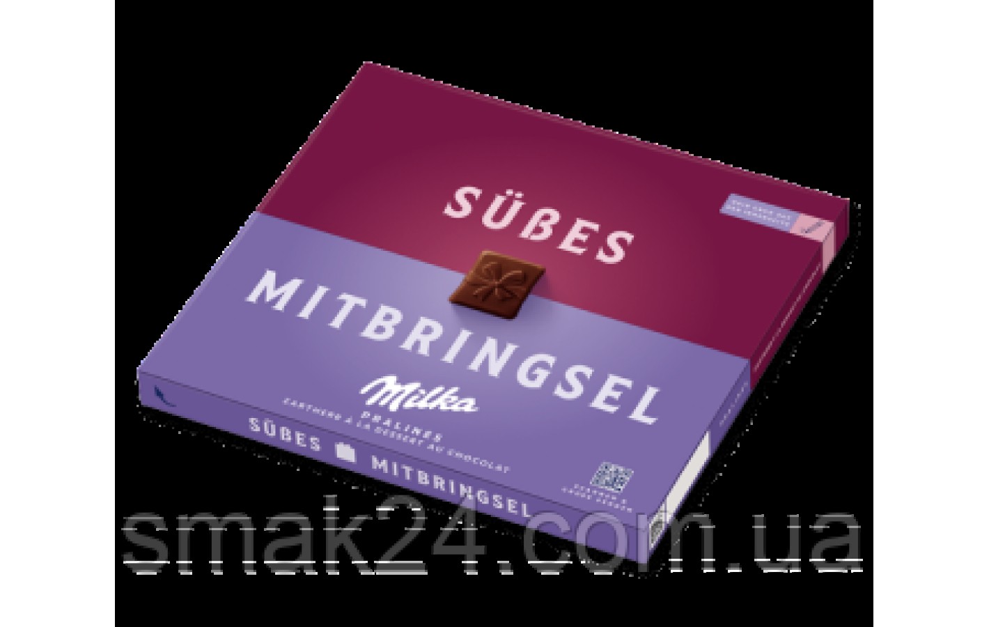 Шоколадні цукерки Праліне з шоколадним кремом Milka Pralines Subes Mitbringsel 110 г Швейцарія