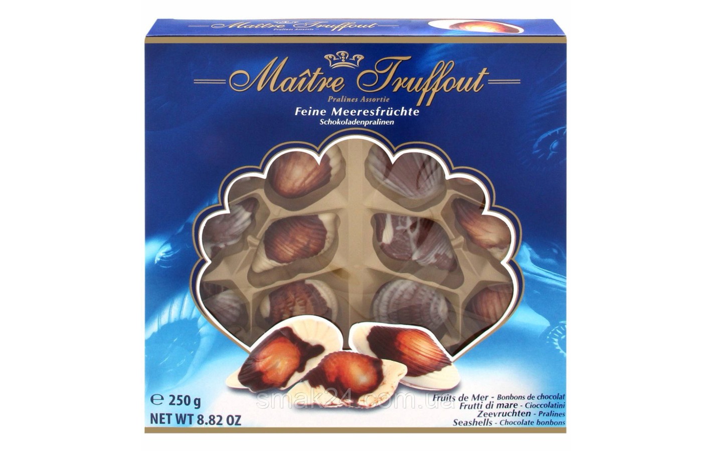 Конфеты Pralinen (Шоколадное пралине) Maitre Truffout Австрия 250г