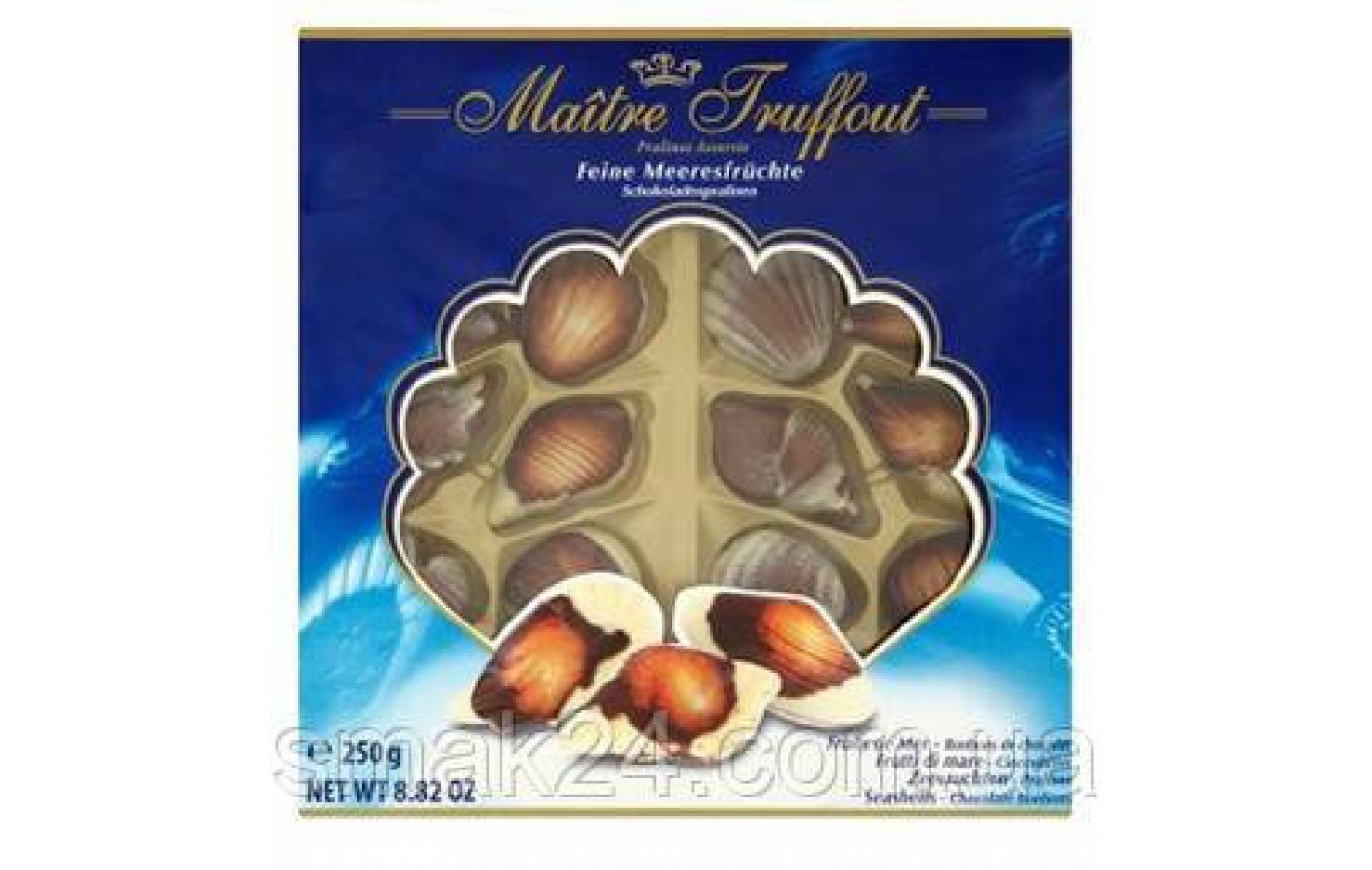 Конфеты Pralinen (Шоколадное пралине) Maitre Truffout Австрия 250г
