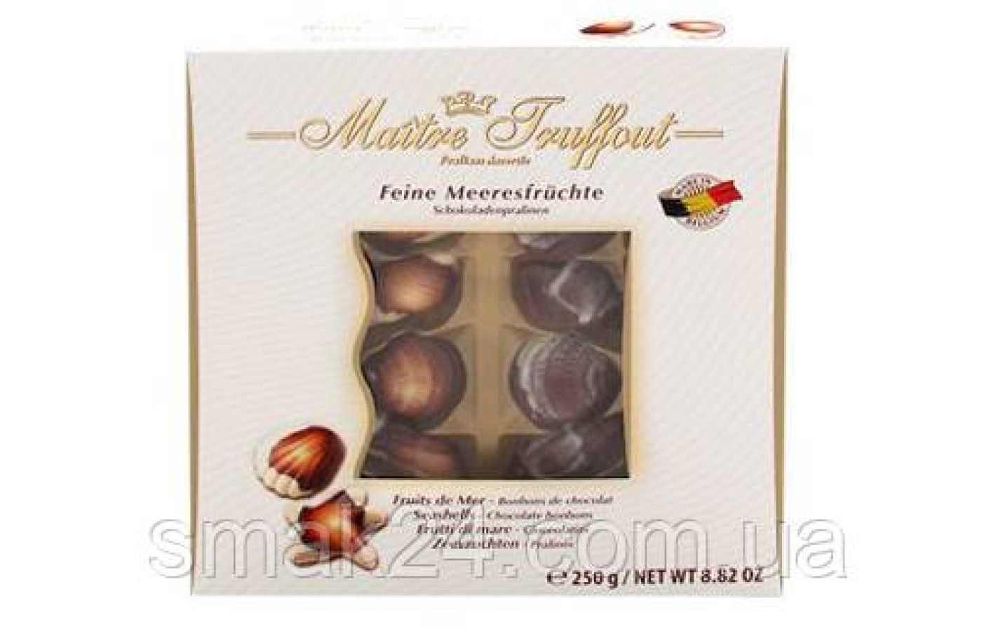 Конфеты Pralinen (Шоколадное пралине) Maitre Truffout Австрия 250г
