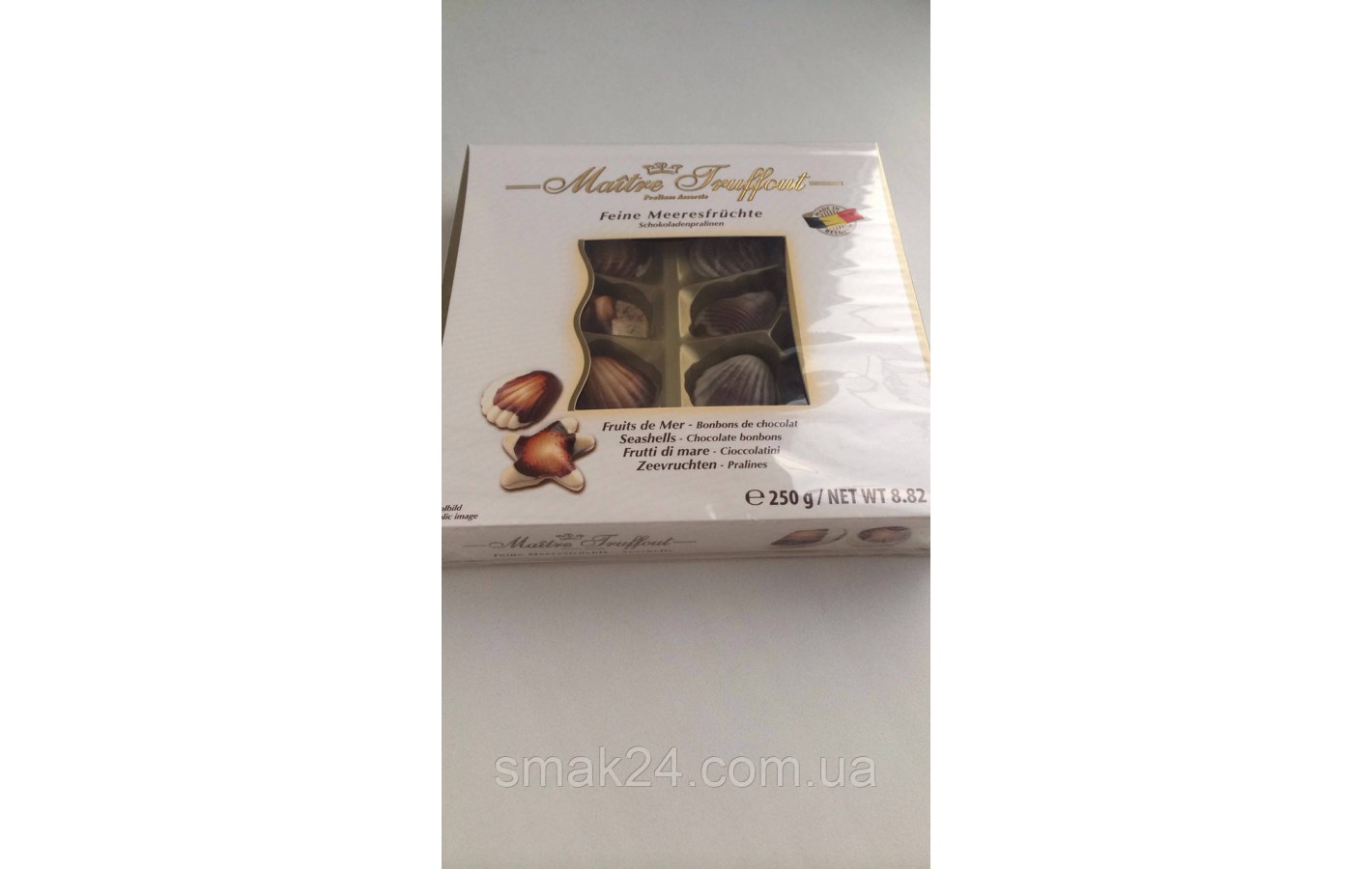 Конфеты Pralinen (Шоколадное пралине) Maitre Truffout Австрия 250г