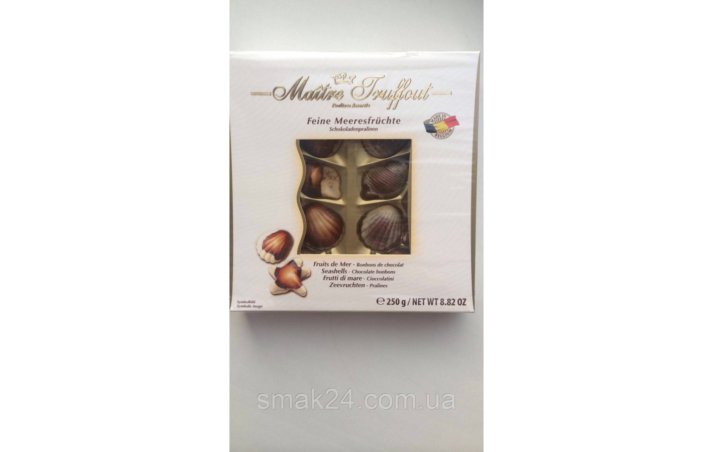 Конфеты Pralinen (Шоколадное пралине) Maitre Truffout Австрия 250г