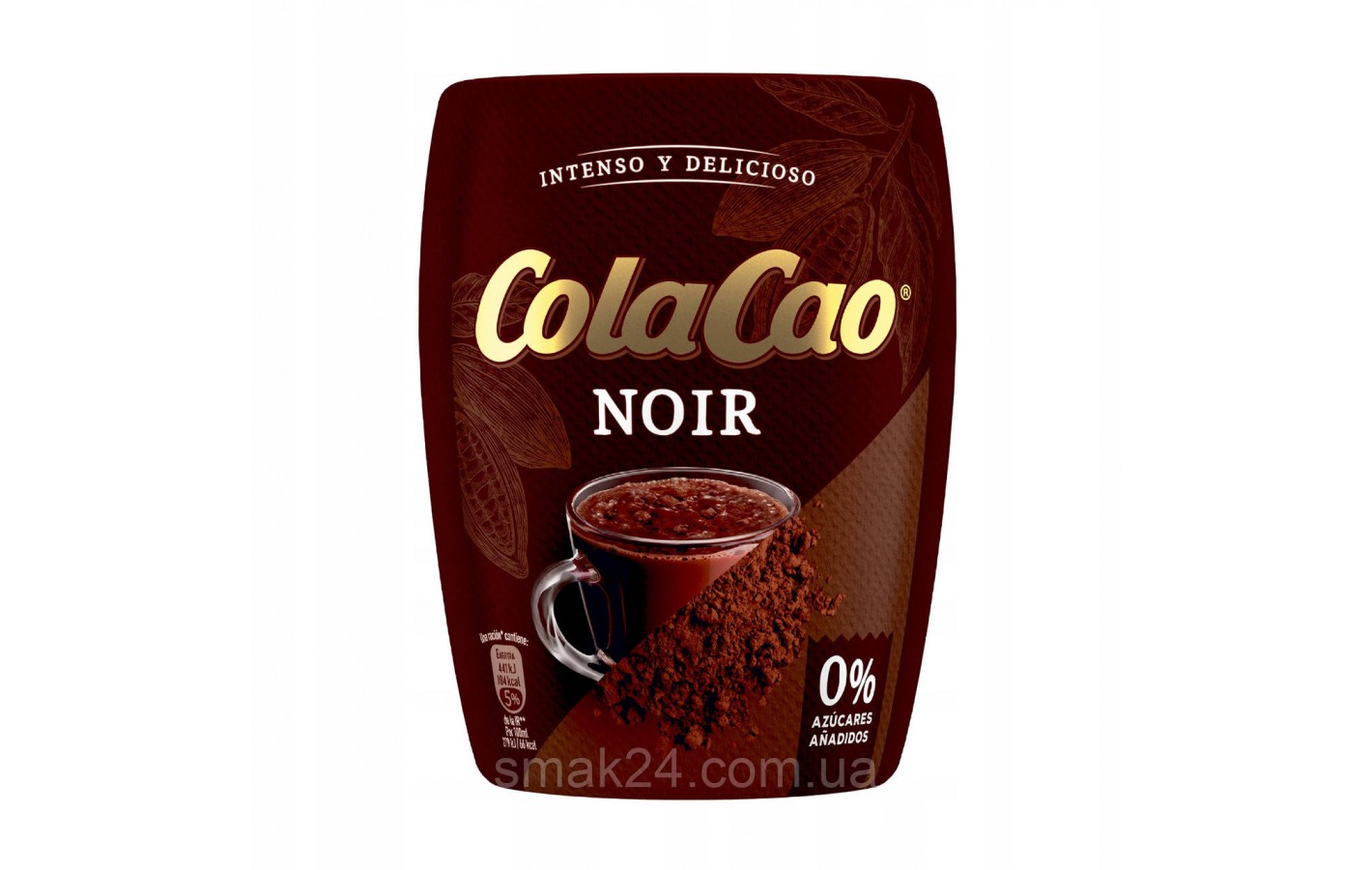 Шоколадный напиток БЕЗ САХАРА  Cola Cao NOIR 300г Испания