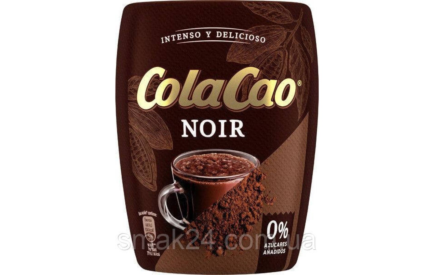 Шоколадный напиток БЕЗ САХАРА  Cola Cao NOIR 300г Испания