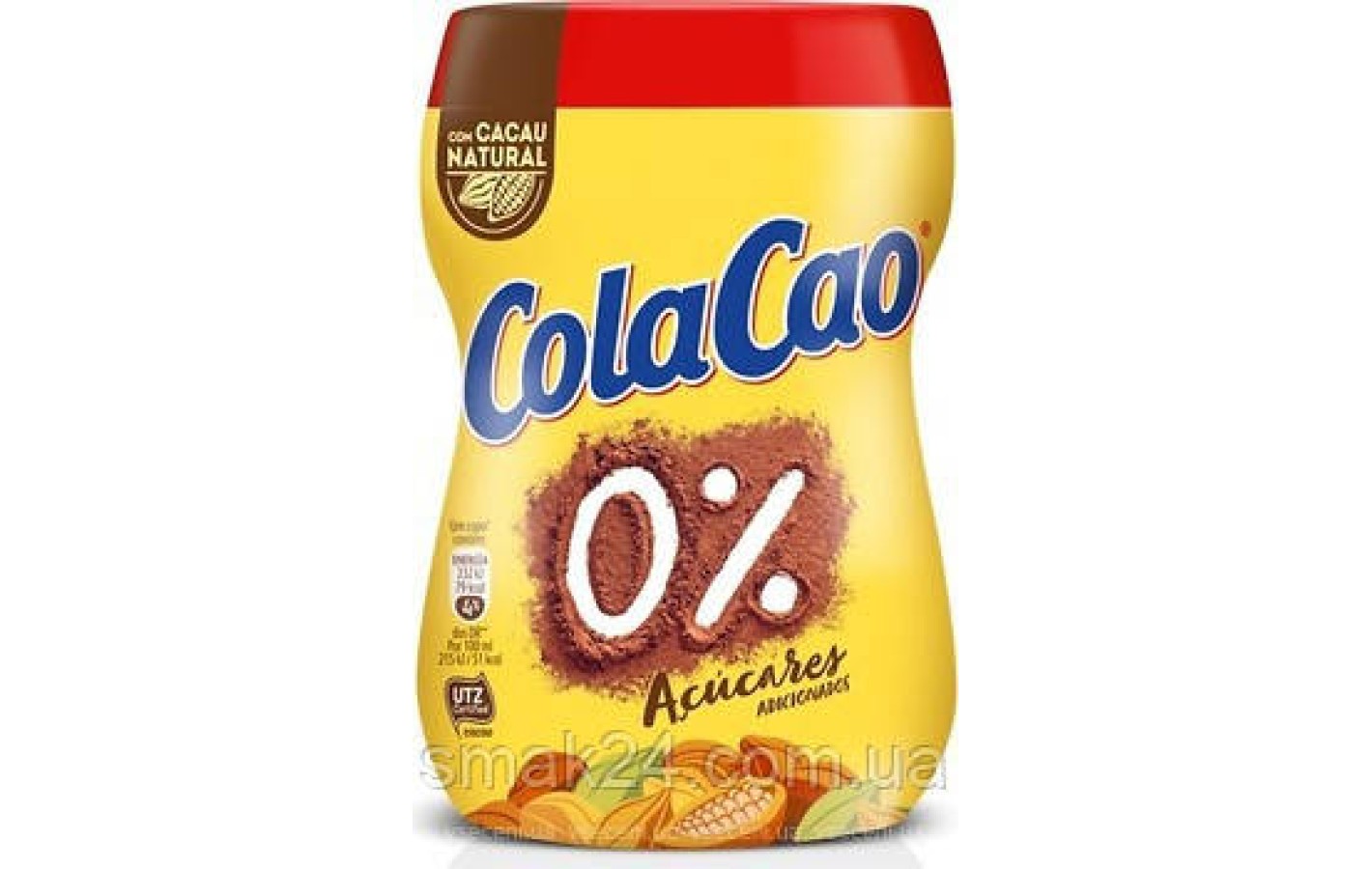 Шоколадный какао напиток БЕЗ САХАРА  Cola Cao  300г Испания