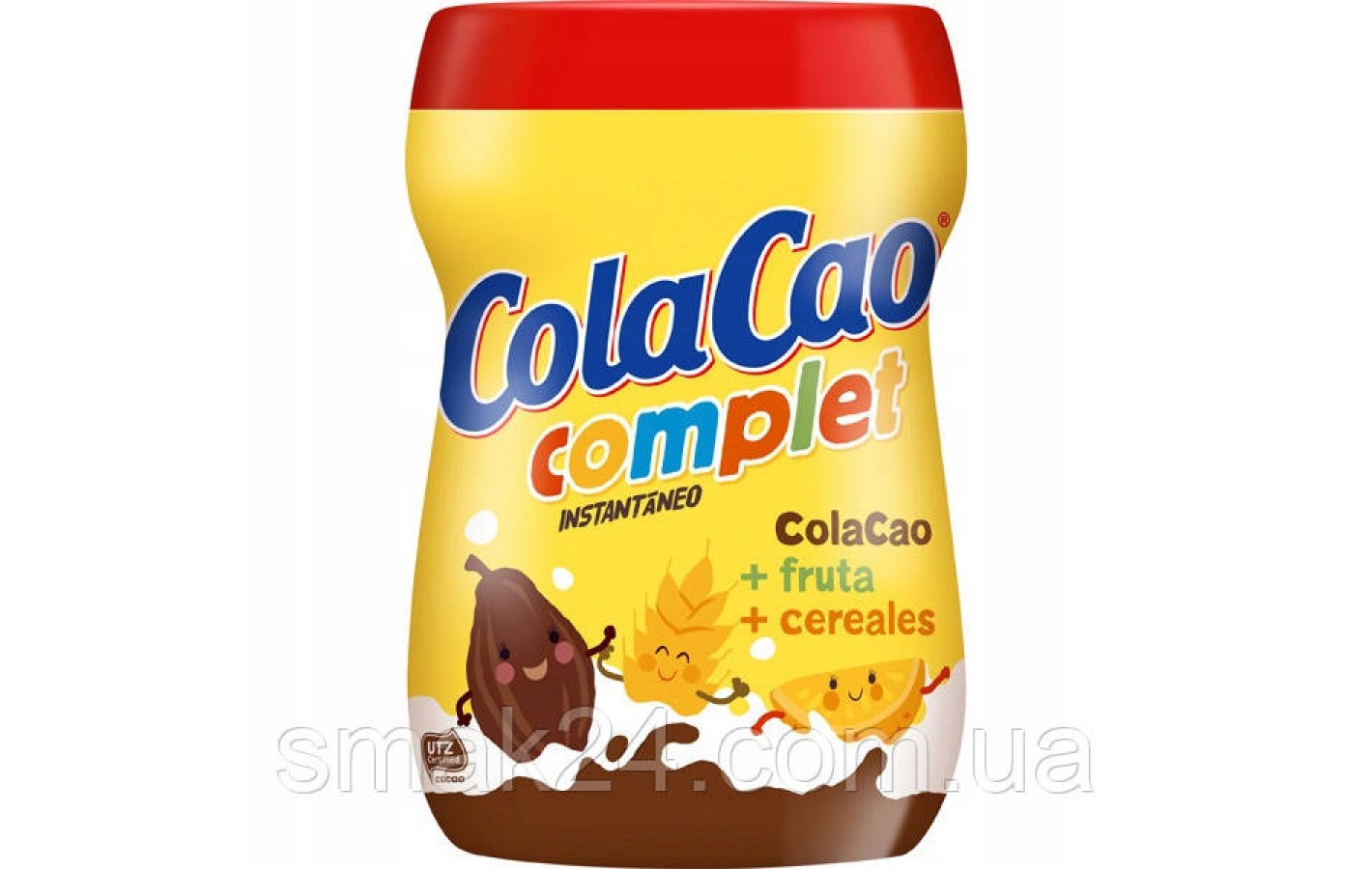 Шоколадный какао напиток с витаминами, злаками и фруктами Cola Cao Complet  360г Испания