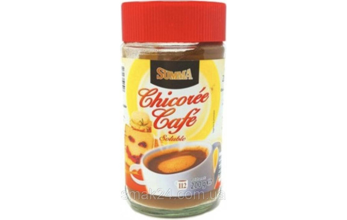 Кофе растворимый с Цикорием Summa Chicoree Cafe 200г (112 чашек) Испания