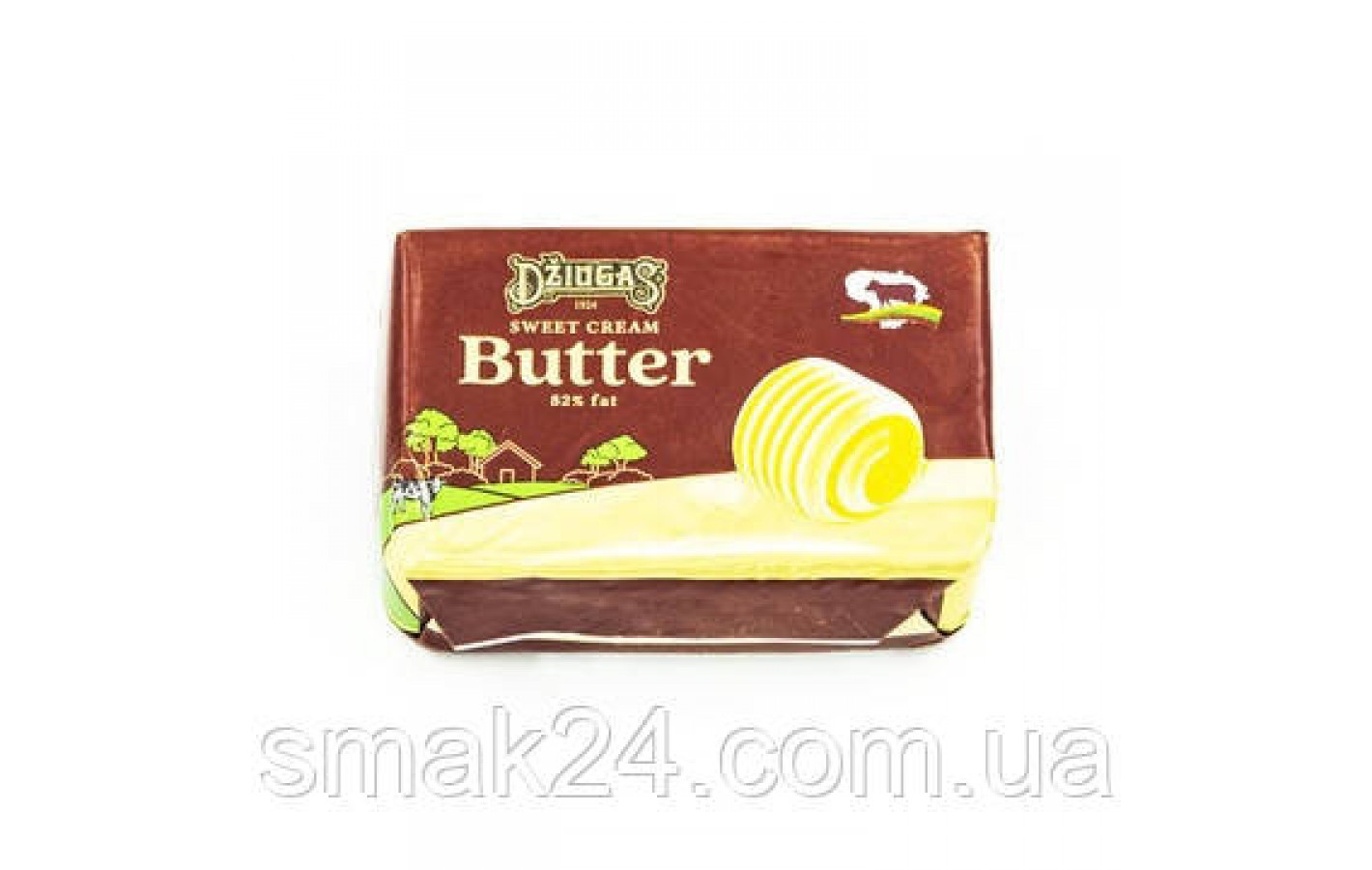 Масло сливочное 82 % Dziugas  Butter Sweet Cream 200 г Литва