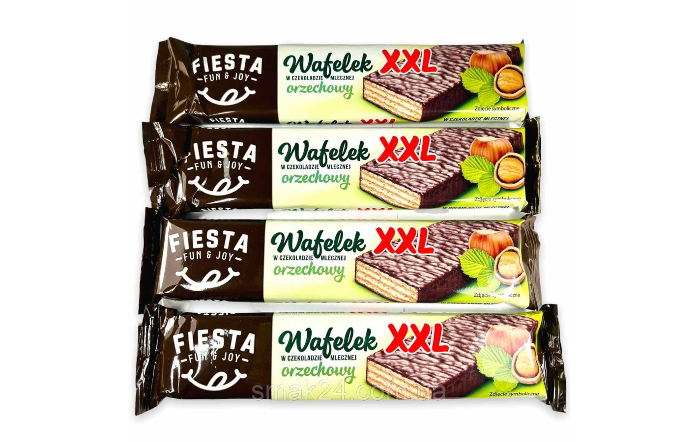 Вафли ореховые в шоколаде Fiesta orzechowa XXL 50 г