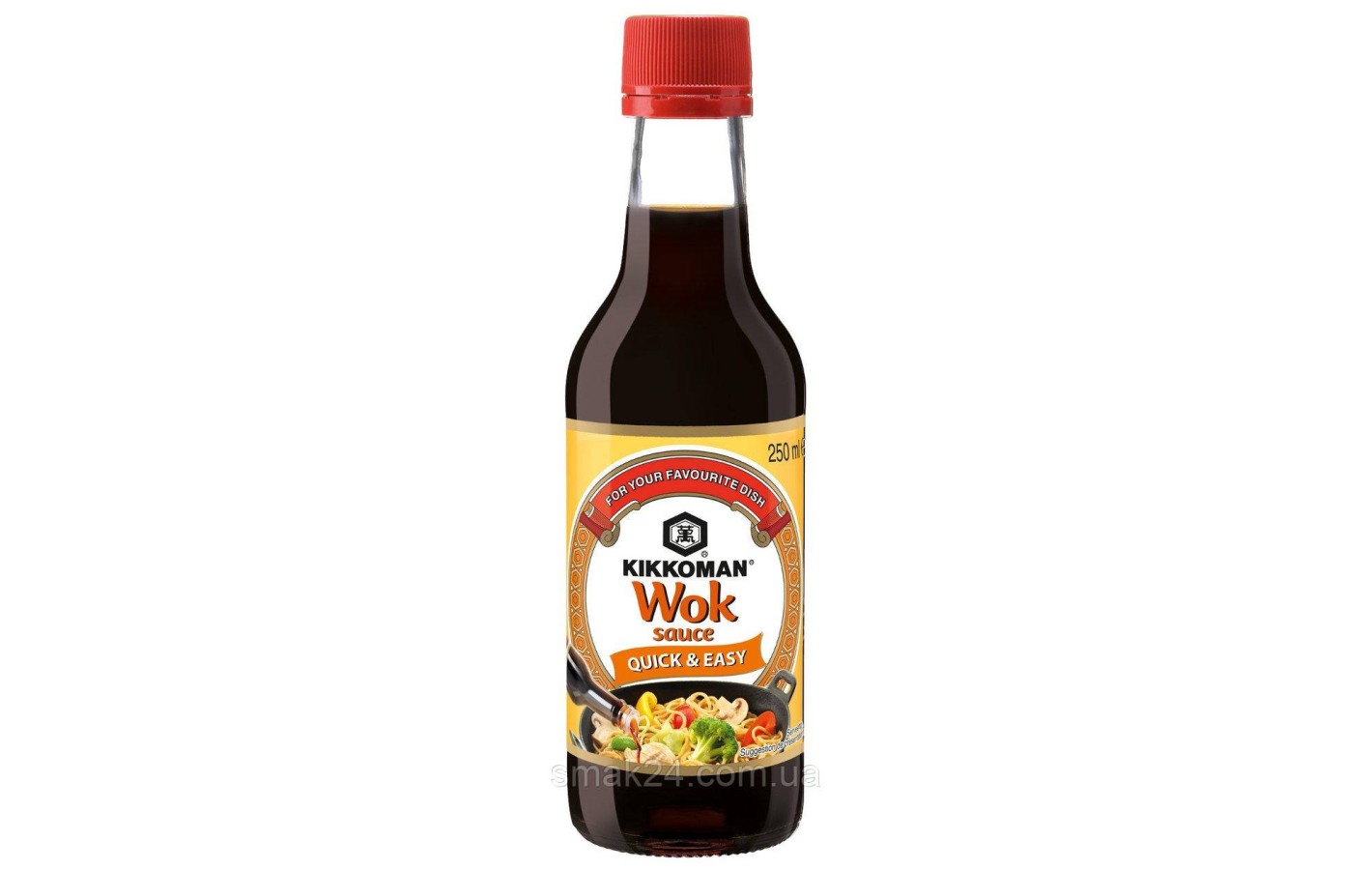 Соус соєвий Kikkoman Wok, Japan Soy Sauce 250 мл Нідерланди
