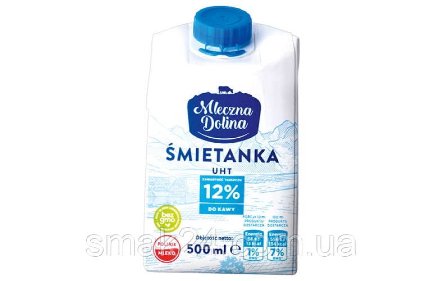 Вершки (Десертний крем) 12% Mleczna Dolina smietanka 500 мл Польща