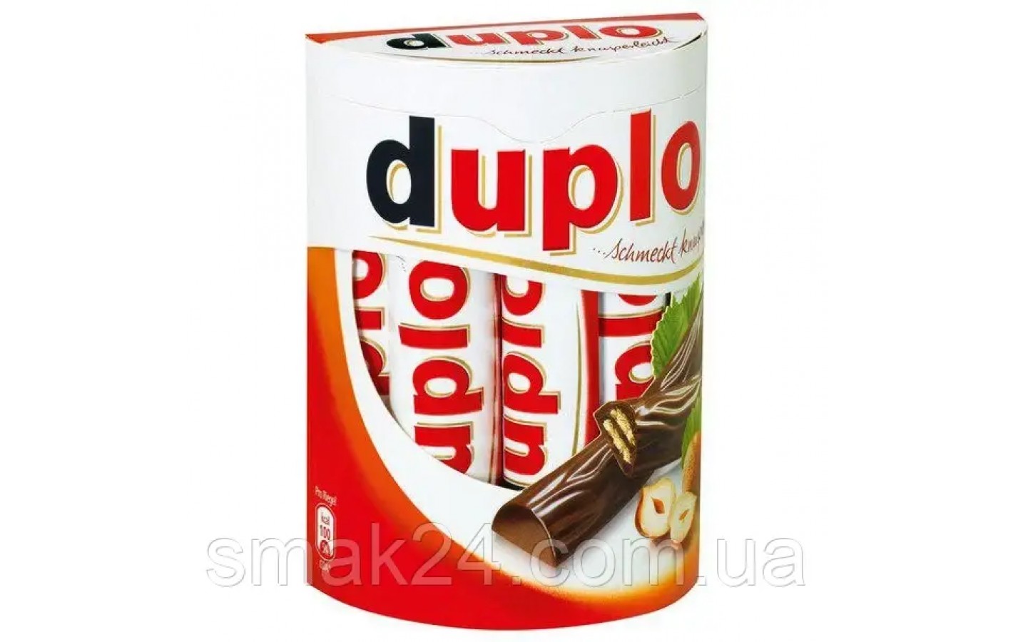Шоколадный батончик с шоколадно - ореховой начинкой Ferrero Duplo  (10штx18.2г) 182г Германия