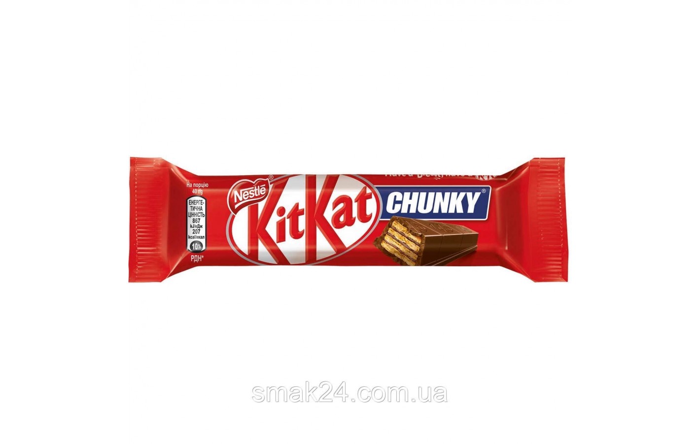 Батончик с шоколадным кремом NESTLE KIT-KAT 40г