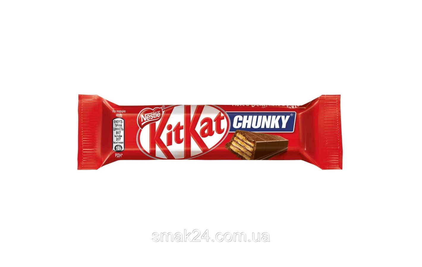 Батончик  с шоколадным кремом NESTLE KIT-KAT  40г