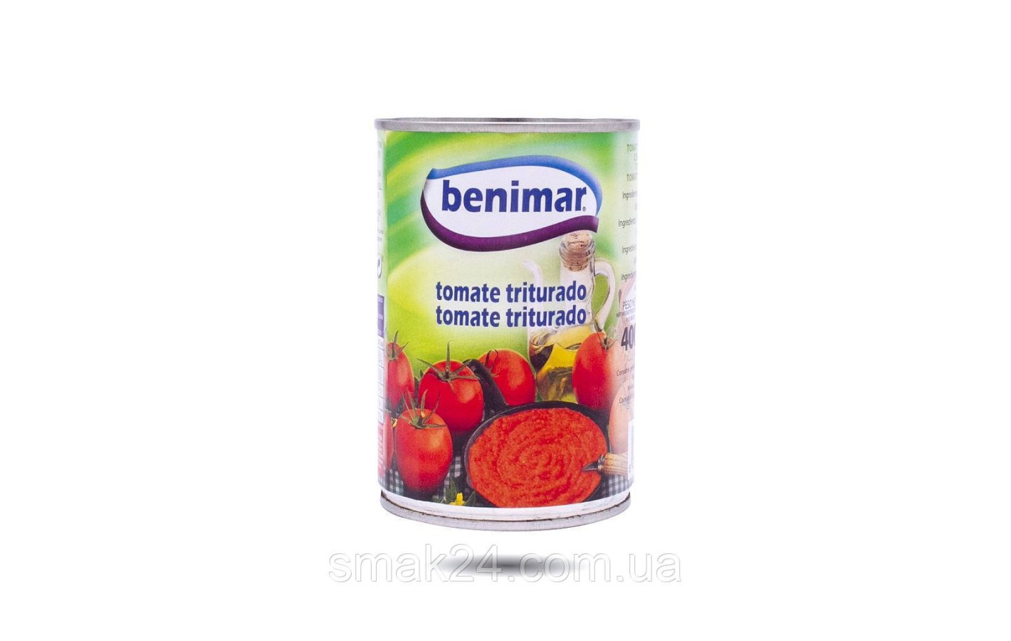 Помідори подрібнені без глютену BENIMAR TOMATE TRITURADO 400 г Італія