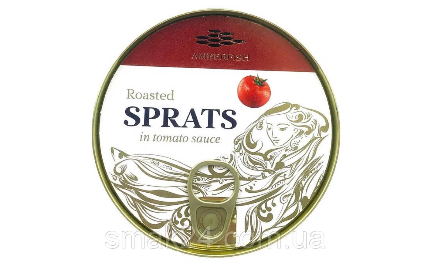 Шпроти смажені в томатному соусі Amberfish Roasted Sprats Латвія 240г