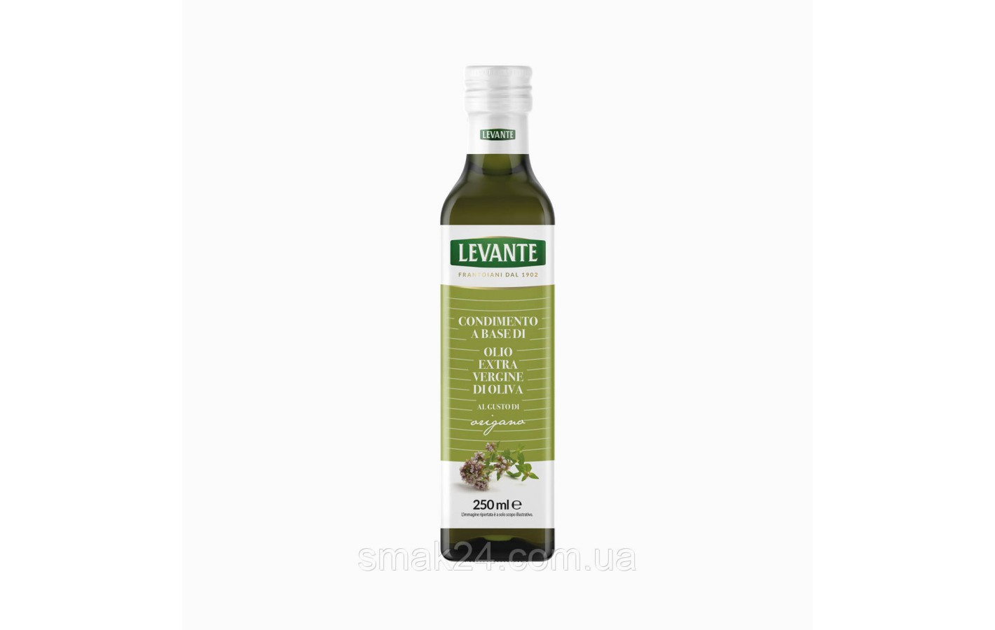 Оливковое масло с Орегано LEVANTE Olio Extra Vergine Origano 250мл Италия