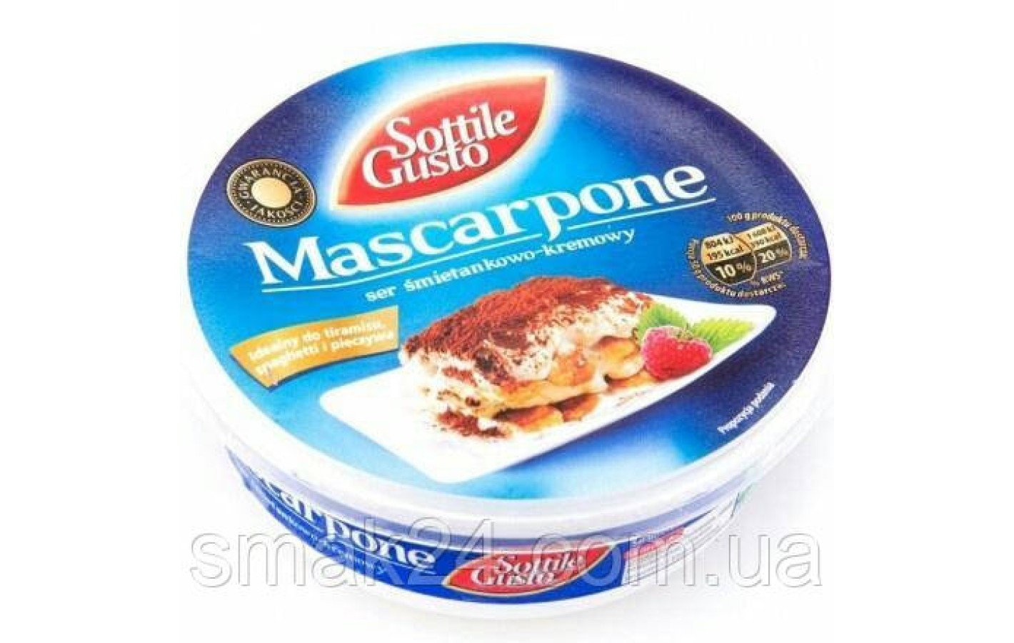 Сир Маскарпоне Sottile Gusto Mascarpone 250 г Італія
