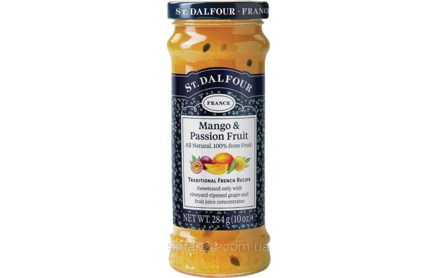 Джем Преміальний Манго і Маракуйя St. Dalfour Mango i Marakuja 284г Франція