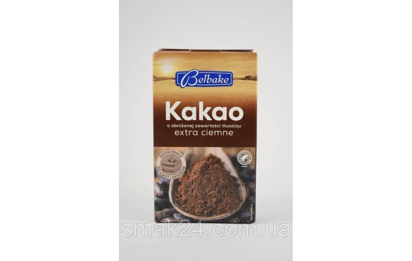 Какао порошок экстра темный Belbake Extra Ciemne 200 г Германия