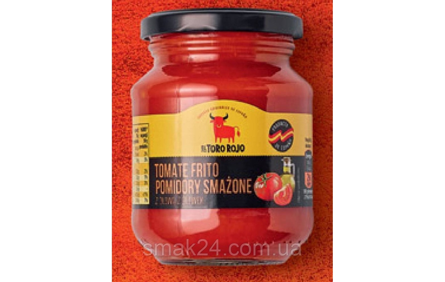 Помідори (Соус) смажені на оливковій олії Toro Rojo Tomate Frito 300 г Польща