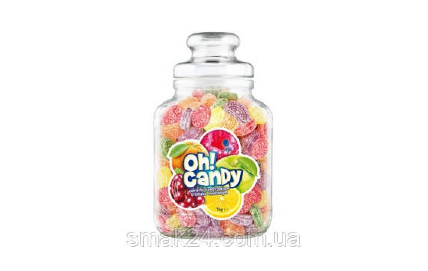 Леденцы (конфеты) Фруктовые 5 вкусов Argo  Oh! Candy 900г Польша