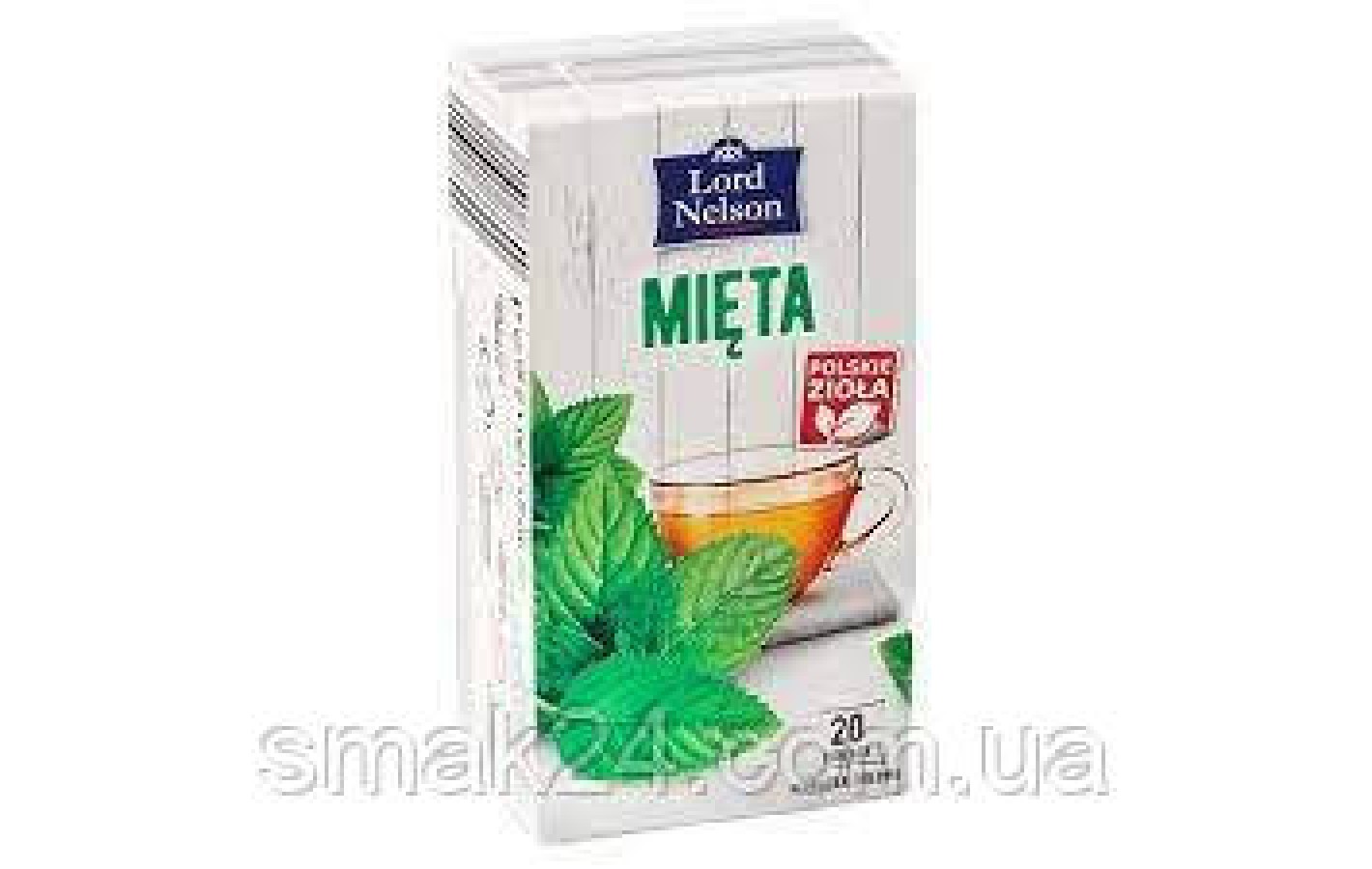 Чай с Мятой  Lord Nelson Mieta (20 пак.X 2г)  40г Польша